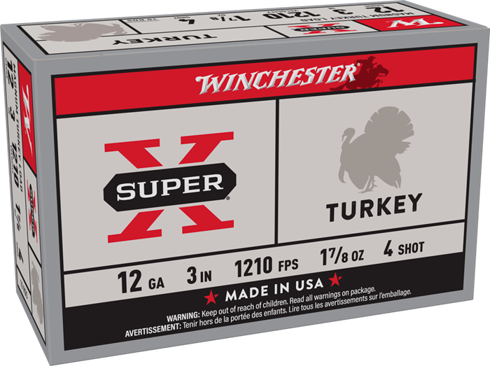 Super X turkey shotshell front box