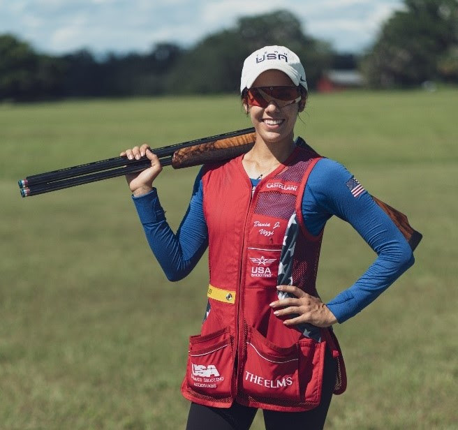 Dania Vizzi of Team Winchester takes Silver at ISSF World Cup in Italy